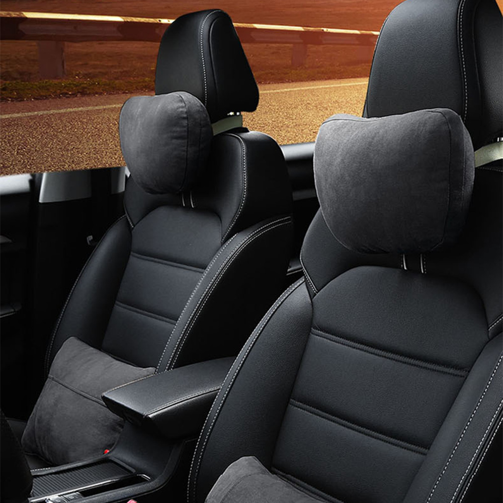 차량용목베개 제네시스 bmw 벤츠 테슬라 의자 목쿠션 헤드레스트 - 상세 이미지 2
