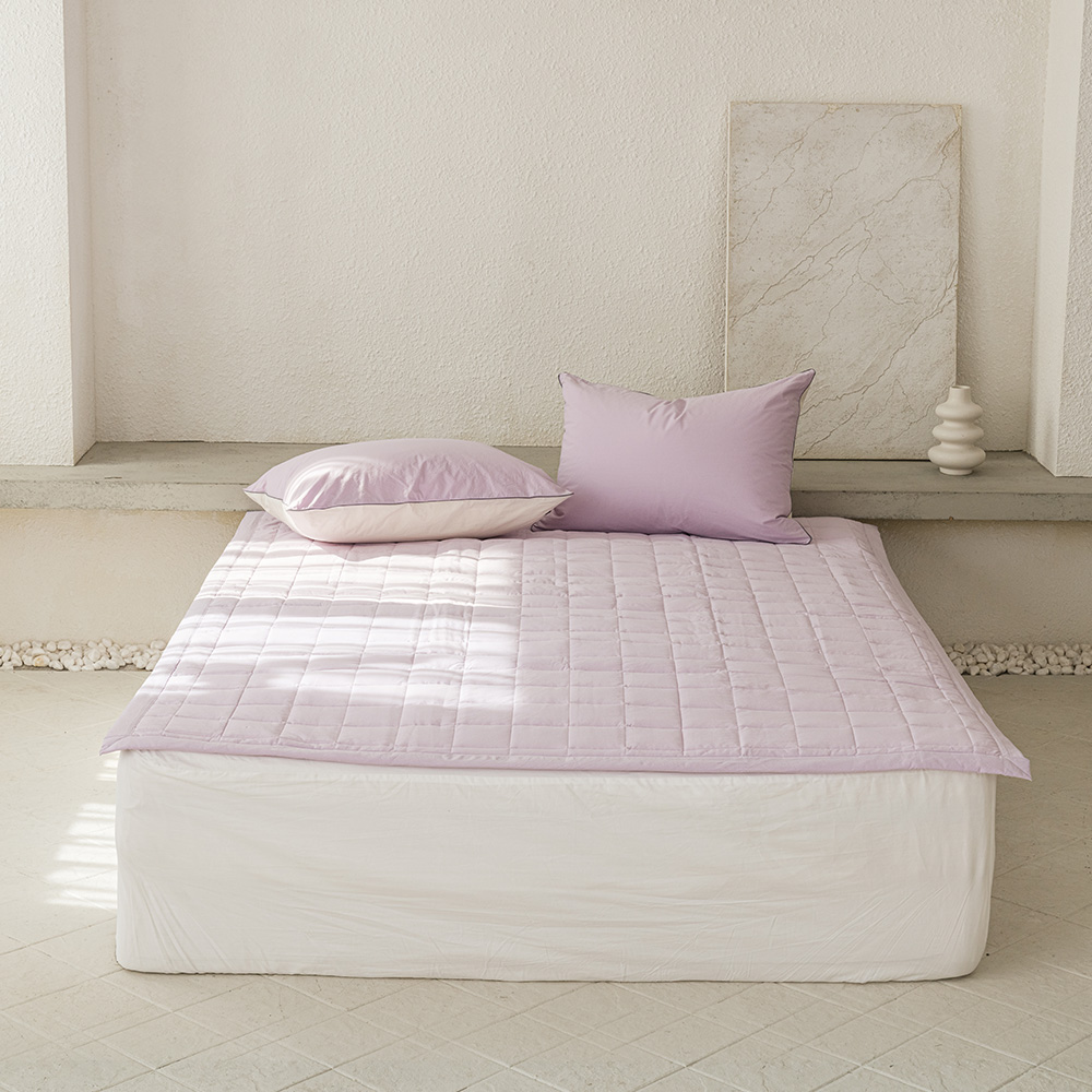 소프라움 앤 스카치 60수 고밀도 워싱면 고정밴딩 침대패드 슈퍼싱글