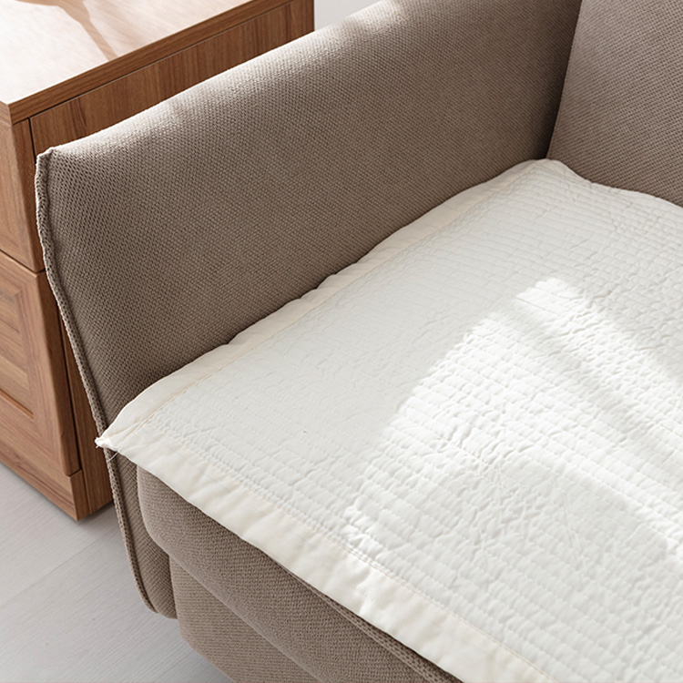 쿠르쿨 사계절 소파패드 65X230 화이트 0819.2771, 4인용