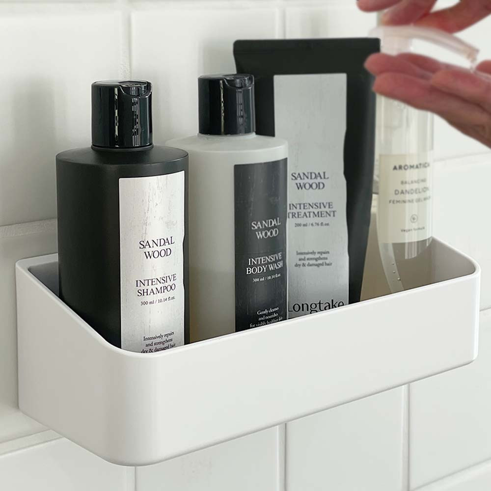 우유닉 화장실선반 무타공 욕실 수납 선반 정리대