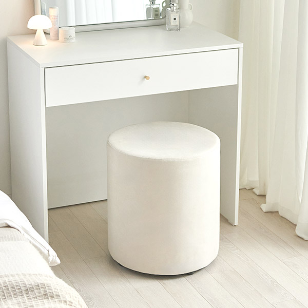 스칸디아 플로 아쿠아텍스 다용도 스툴 화장대 의자