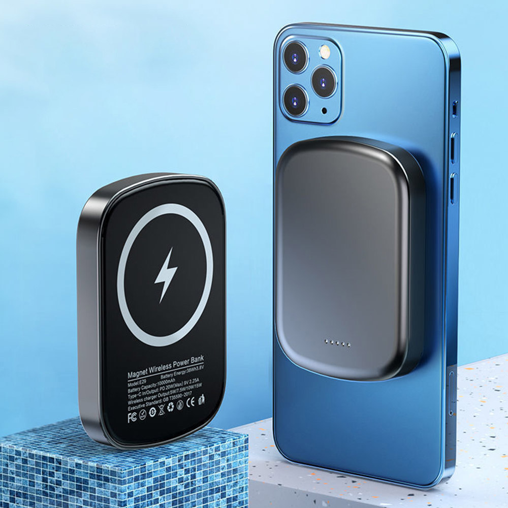 [무선] 맥세이프 고속충전 20W 8000mAh 메탈릭 보조배터리 - 상세 이미지 4