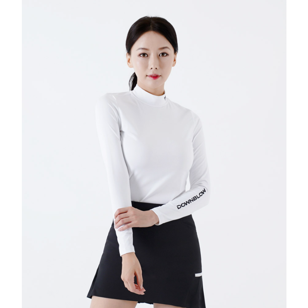젊은골프웨어 파크볼 여성복 봄 가을 기모 이너웨어 티셔츠 - 상세 이미지 3