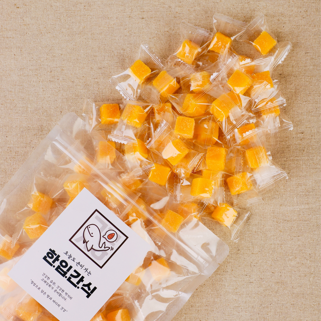 고래상회 애플 망고젤리 손님 간식 디저트 쫀득 말랑 400g