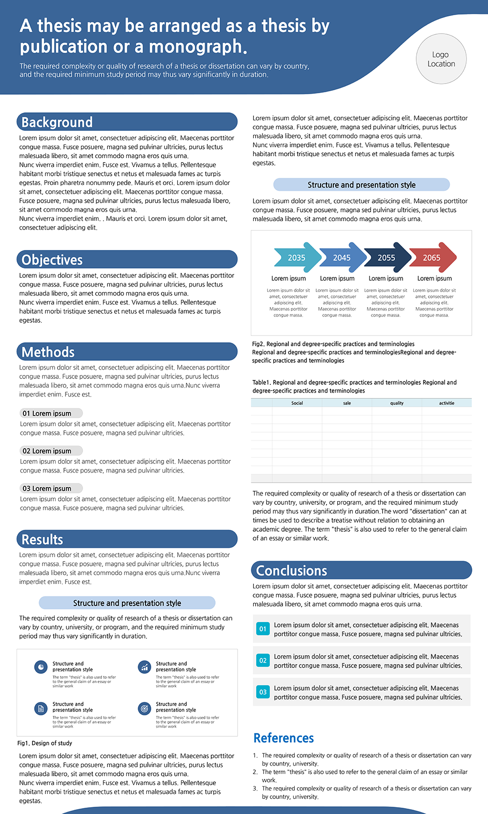 845 (90 x 150cm용 -72x120cm로 제작) 학술대회 논문 포스터 PPT 템플릿 이미지 2
