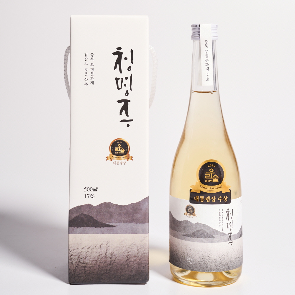 청명주 중원당 17도 500ml 약주 무형문화재 우리술품평회대상 - 메인 이미지