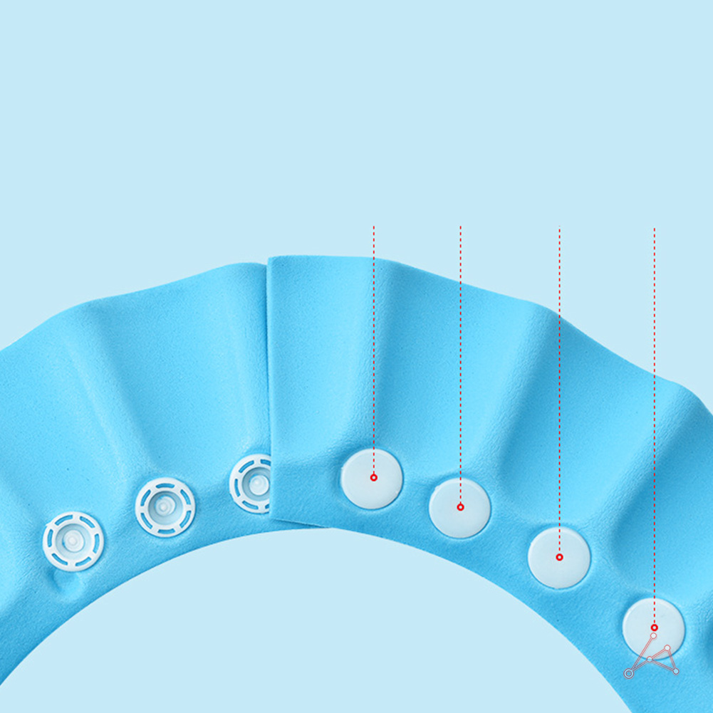 아기 머리캡 샤워캡 신생아 유아 어린이 헤어캡 샴푸모자