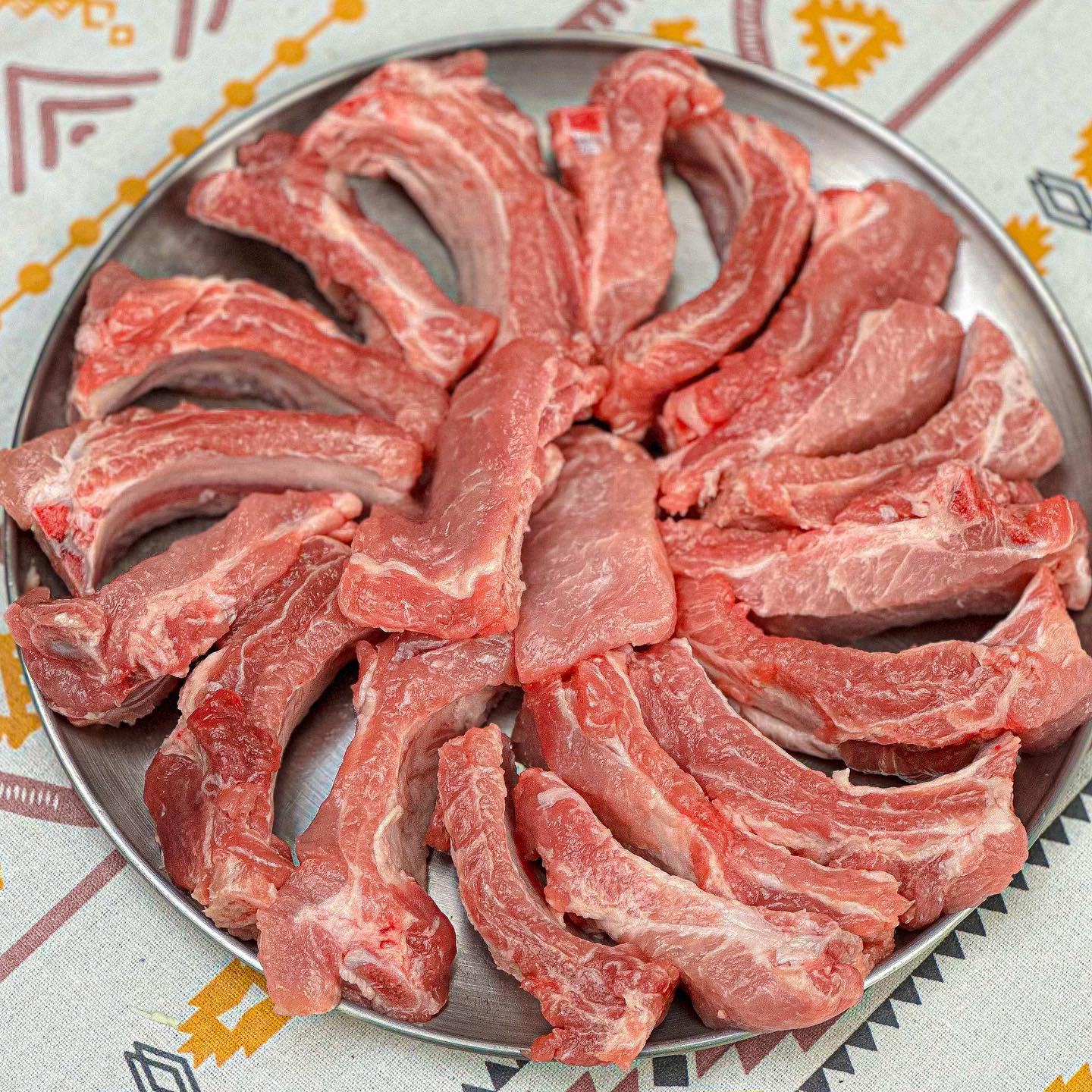 냉장 한돈 등갈비 1kg 유산균 국내산 돼지고기 돼지고기 - 상세 이미지 3