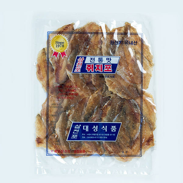 삼해진미 삼천포 두꺼운쥐포 국내산 쥐치포 대성식품