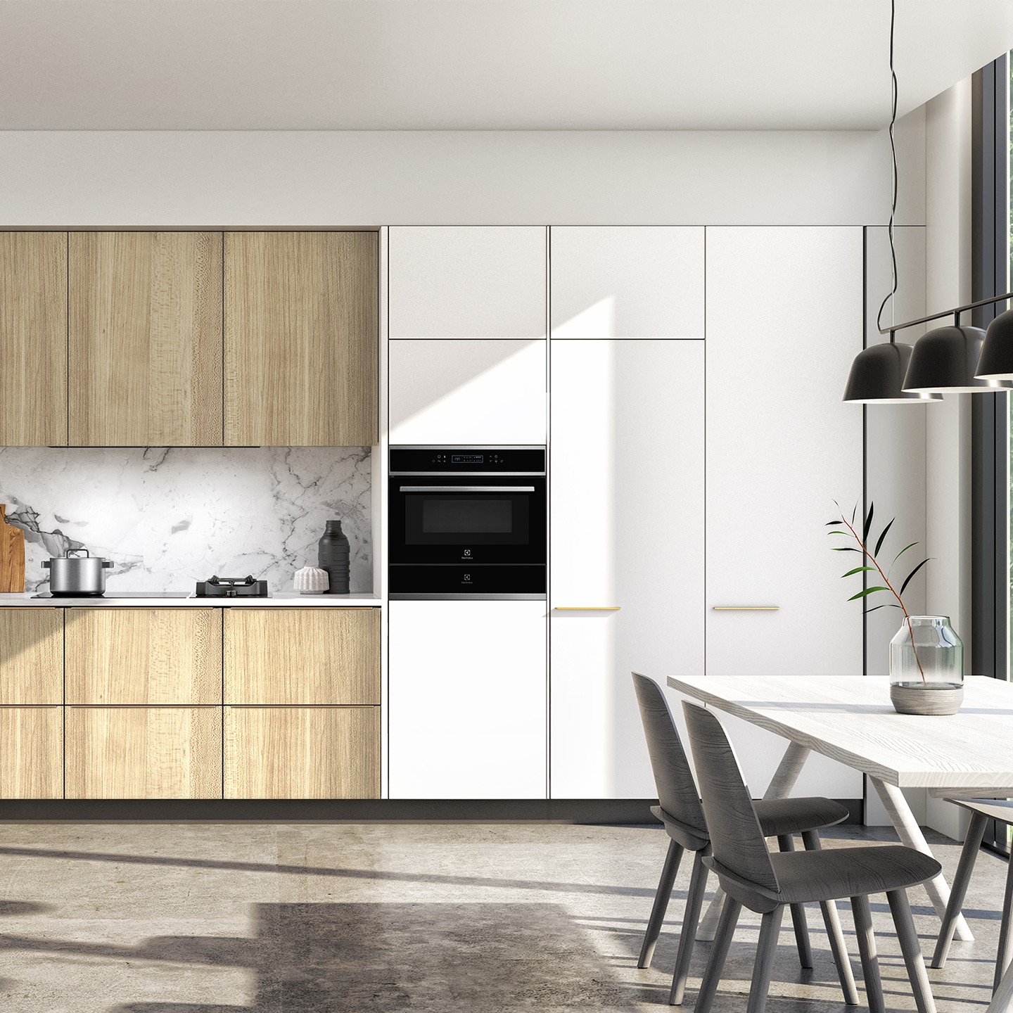 [쿡웨어 증정] 일렉트로룩스 KVLBE00X (+A3SS) 얼티밋 테이스트 500 콤비 오븐 43L