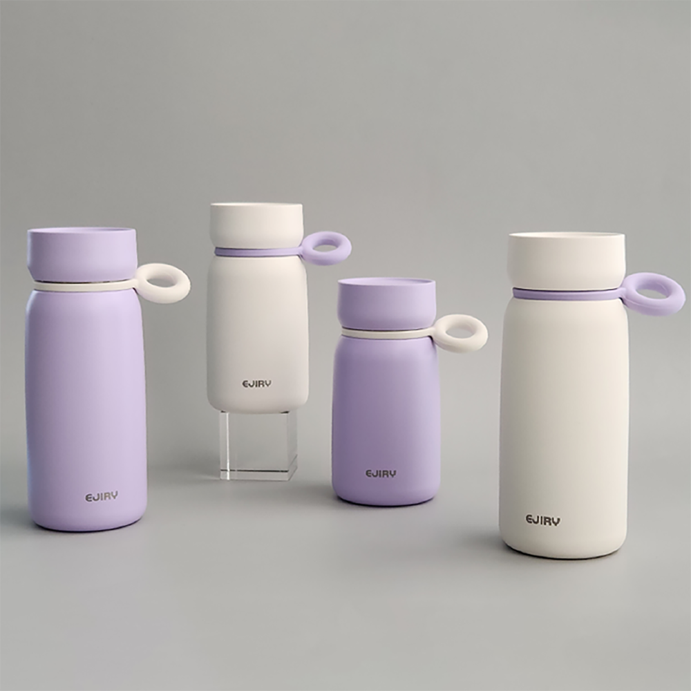 에지리 호리 보온 보냉 미니 카페 스텐 텀블러 330ml - 상세 이미지 2