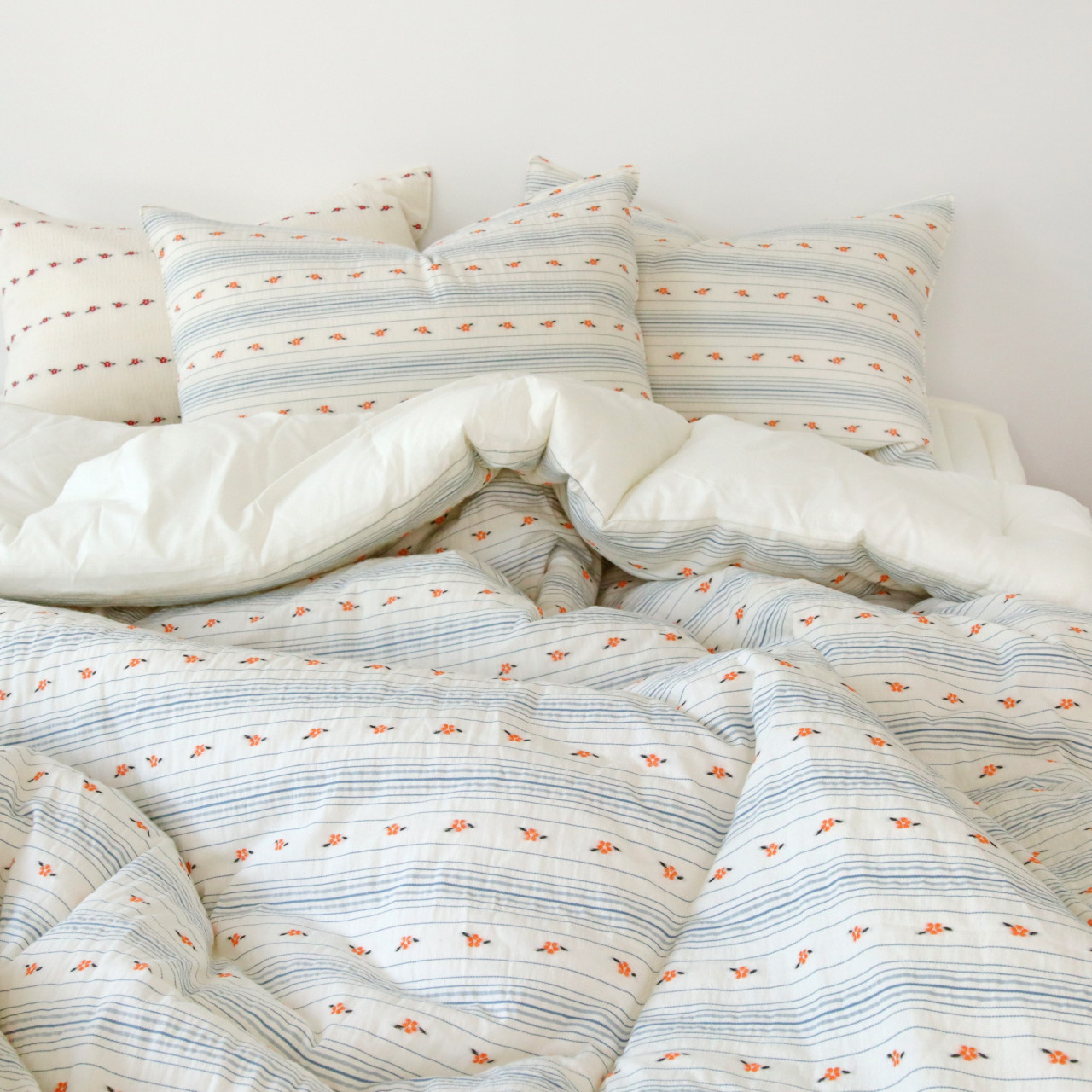 까멜리아 도비코튼 순면 아사 사계절 알러지케어 누빔 차렵 이불 S/SS