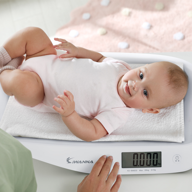 아이워너 유아 체중계 KS-BM620 디지털 반려동물 아기