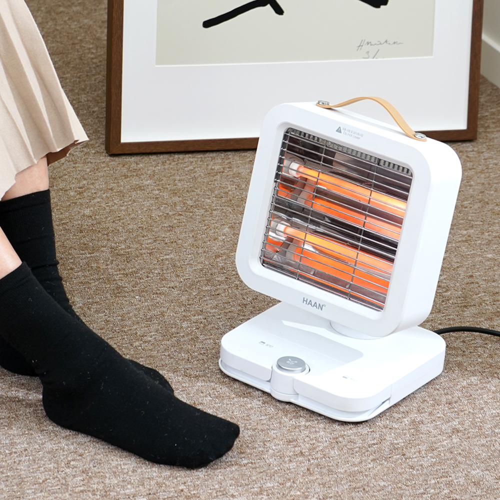 2단 히터 난방기 자동 좌우회전 데스크히터 전기스토브 사무실 M300H