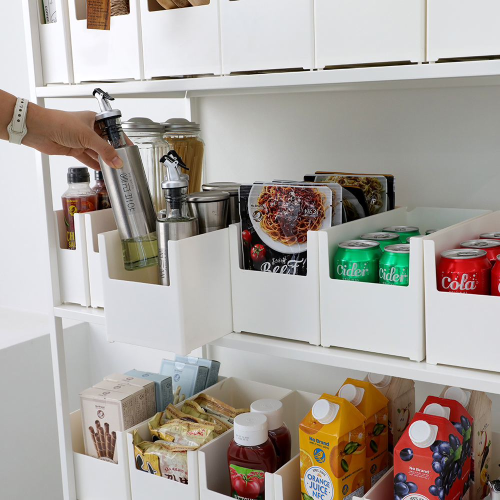 수납바구니 옷 장난감 정리바구니 바스켓 네임택 중형