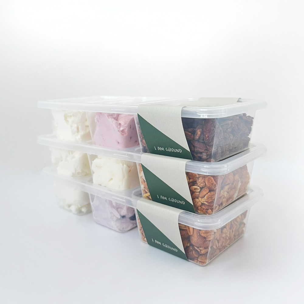 아이엠그라운드 요거놀라 3set 수제 그릭요거트 그래놀라 아침대용 건강간식 다이어트 식단