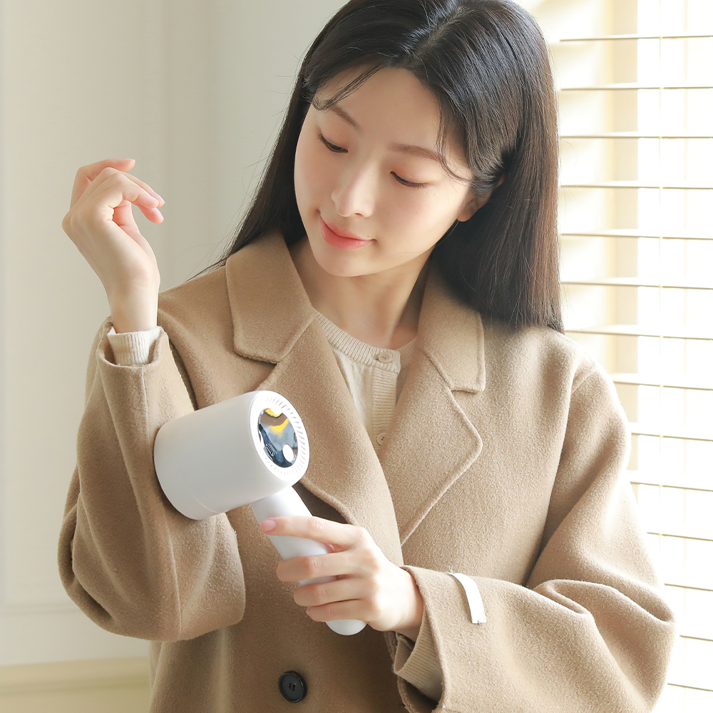 시홈 6중날 보풀제거기 USB 충전식 무선 핸디형 니트 세탁소용 업소용 가정용