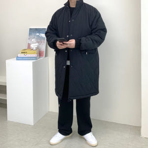 남자롱패딩 빅사이즈패딩 야상 착용 후기 | 사이즈/핏 총정리 - 상품 이미지 4