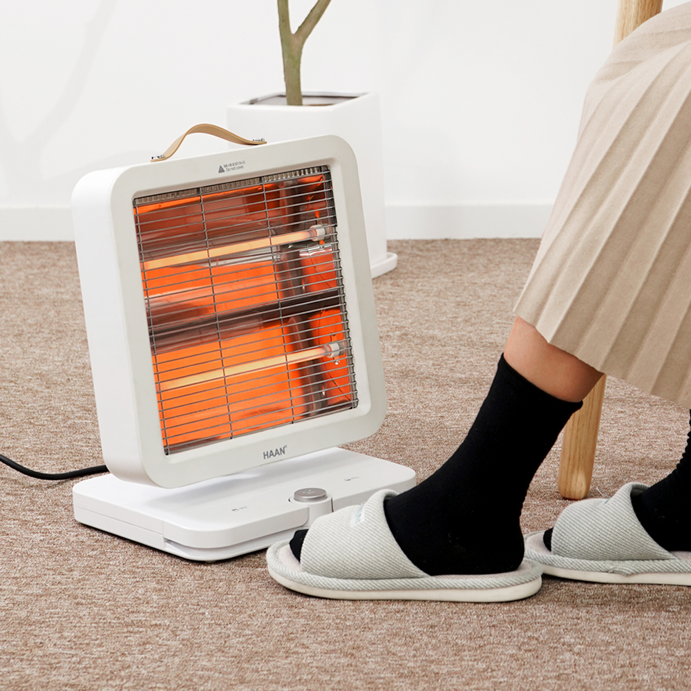 2단 히터 난방기 자동 좌우회전 데스크히터 전기스토브 사무실 M300H