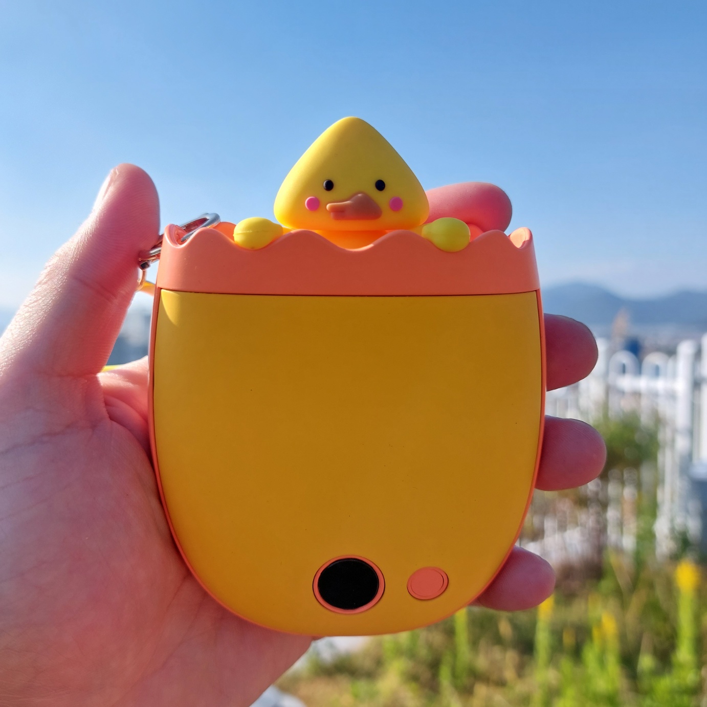 굿즈엔 충전식 손난로 휴대용 전기손난로 전자핫팩 보조배터리 5400mAh - 상세 이미지 3