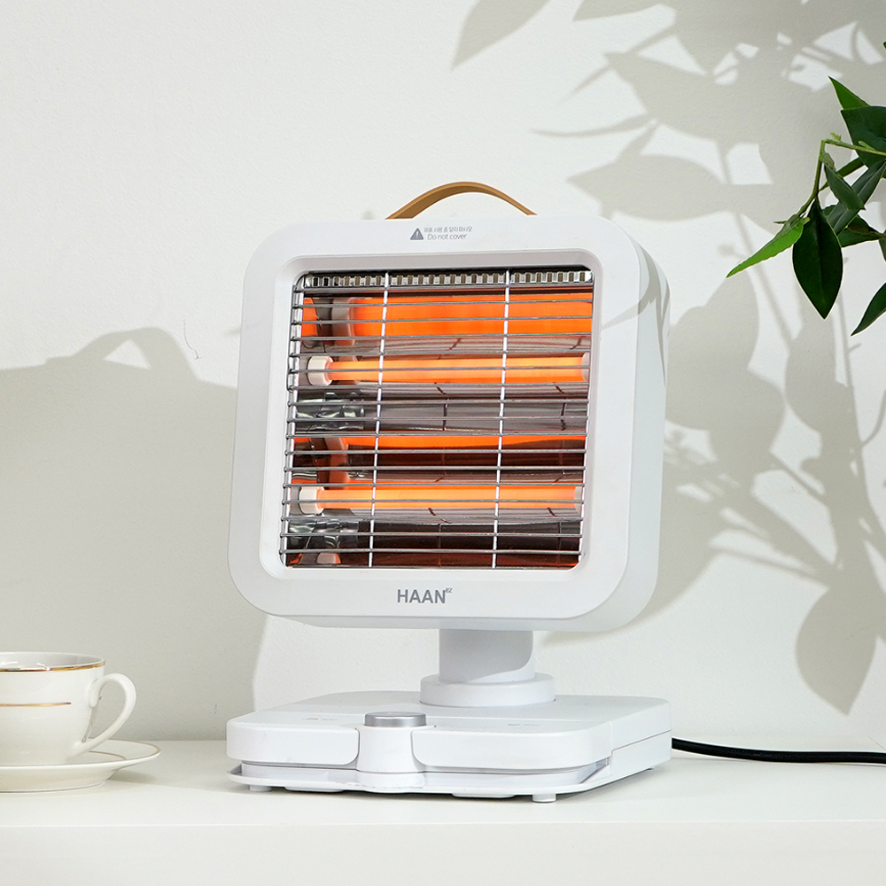 2단 히터 난방기 자동 좌우회전 데스크히터 전기스토브 사무실 M300H