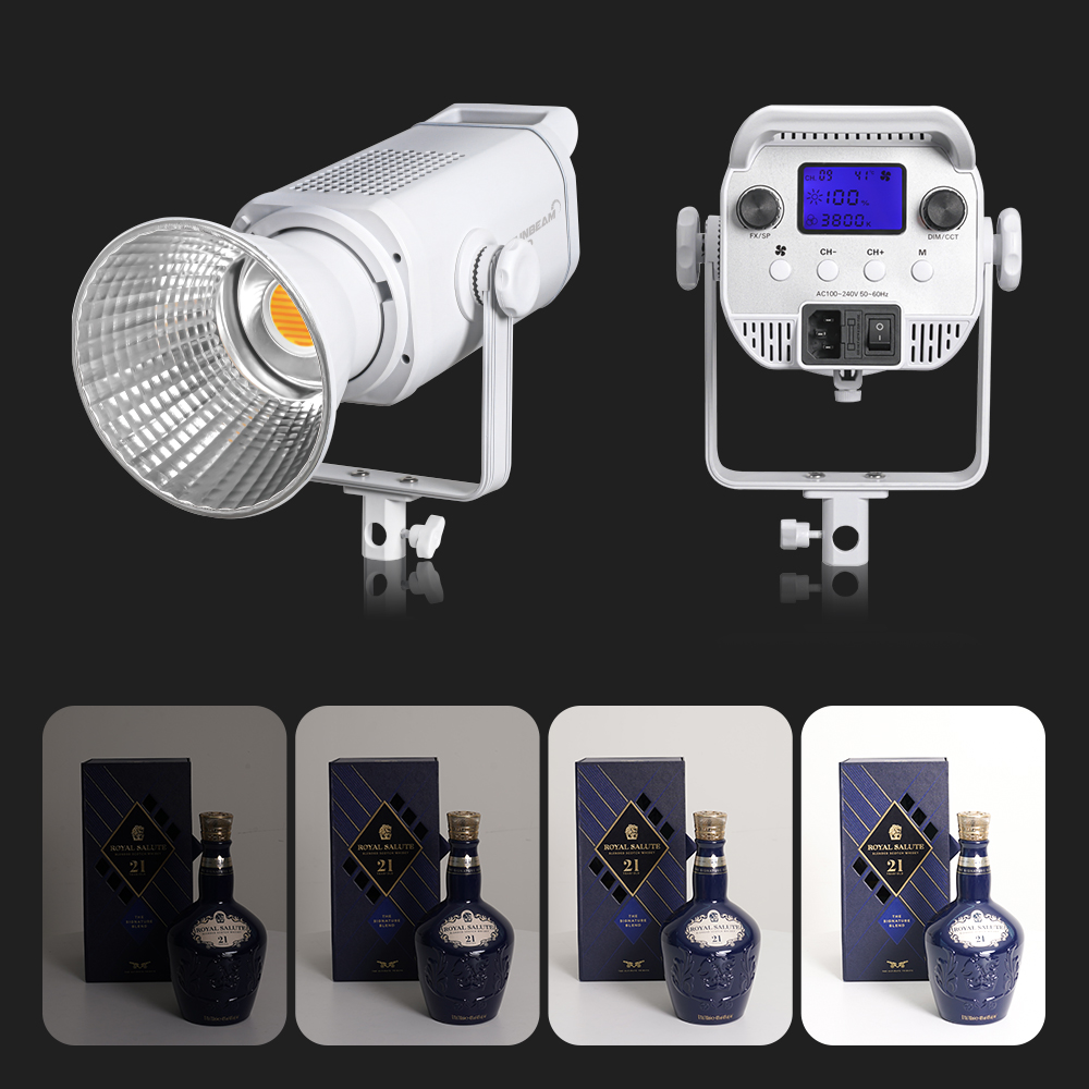 사진 촬영 영상 방송 촬영용 led 지속광 조명 썬빔 300W 스탠드 세트 - 상세 이미지 2