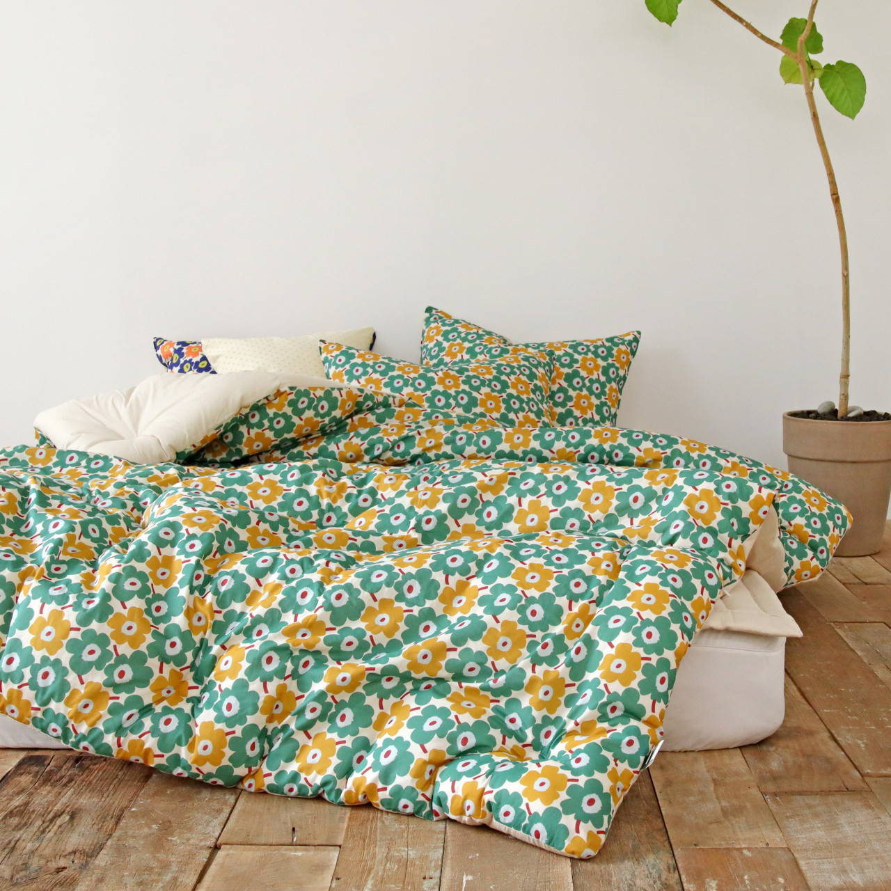 꾸까 60수 아사 순면 알러지케어 사계절 차렵 이불 S/SS