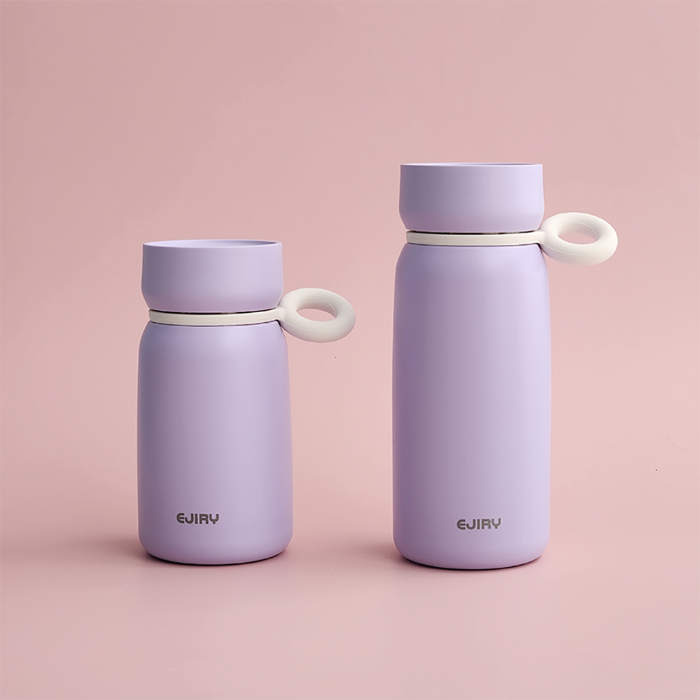 에지리 호리 보온 보냉 미니 카페 스텐 텀블러 330ml - 상세 이미지 4