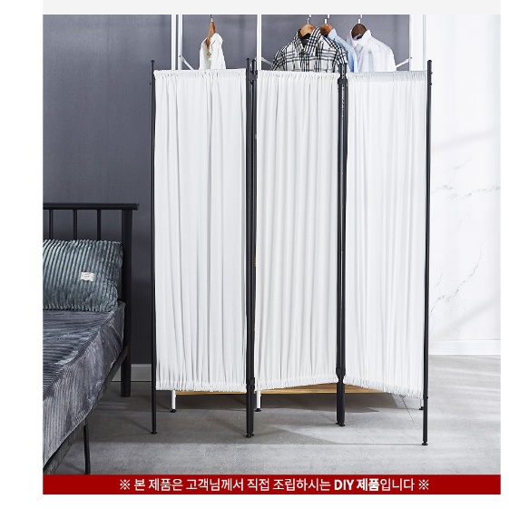 가벼운 경량 파티션 높은 파티션 화이트 이동 이동형 파티션 3단