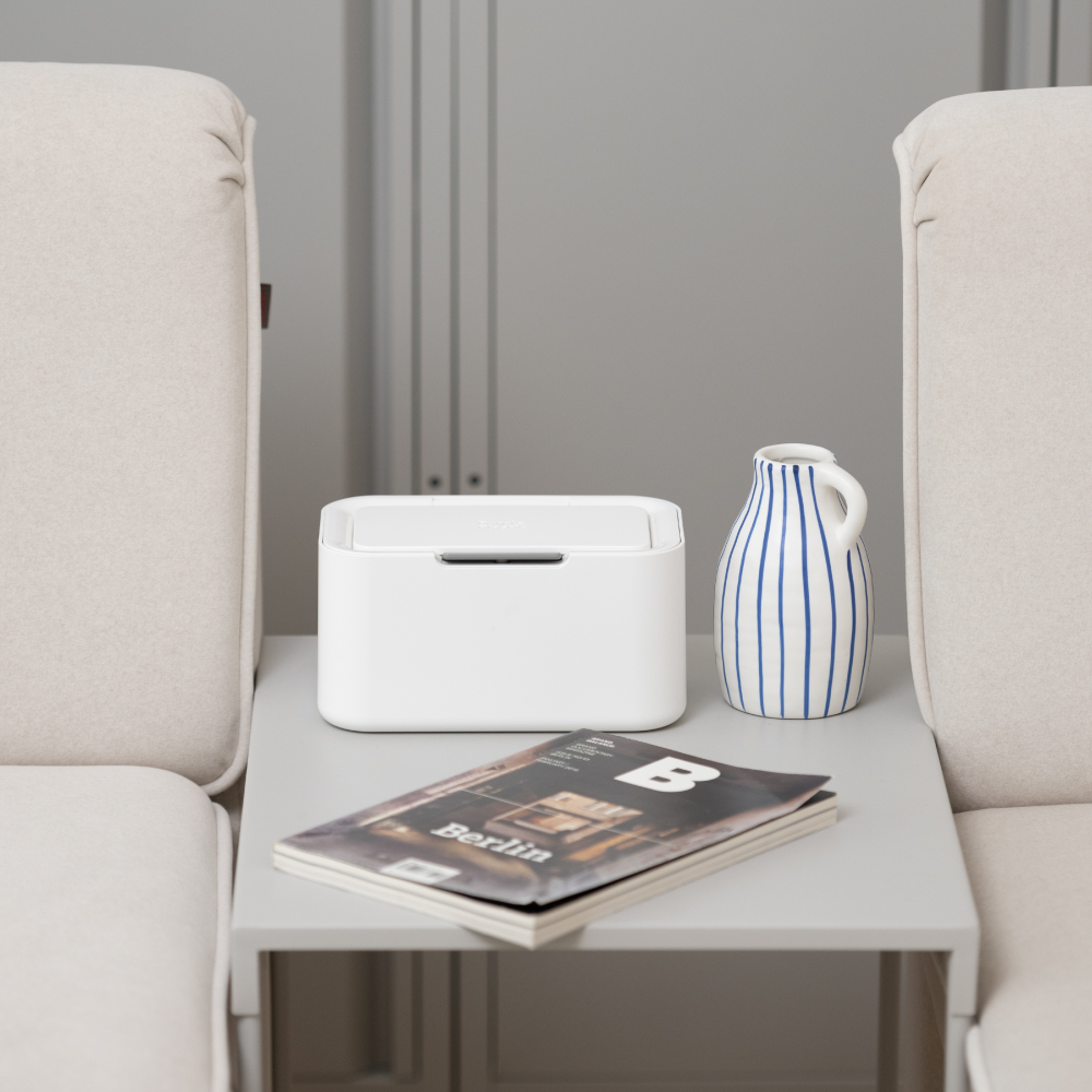 퍼플플라스틱 초간편 원터치 물티슈 디스펜서 케이스 소형