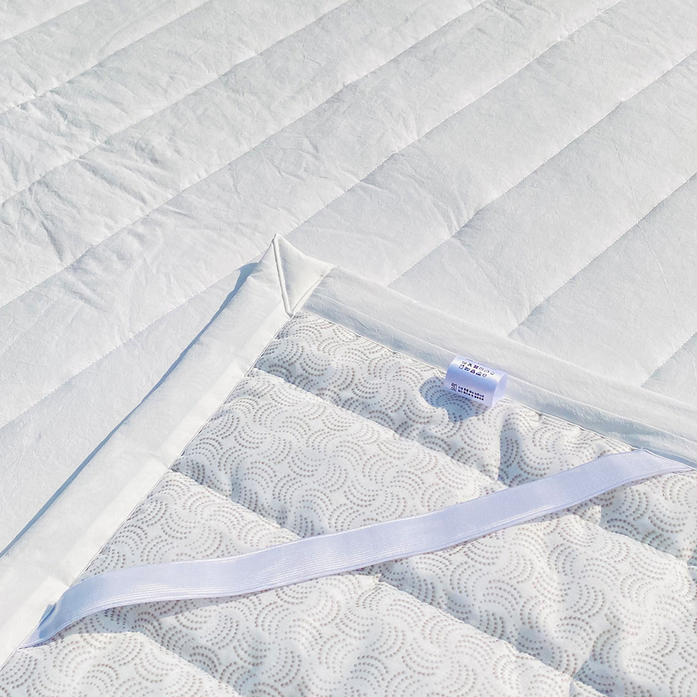 쿠에뜨 호텔 이불패드 호텔식 사계절 광폭 논슬립 고정밴드 침대패드