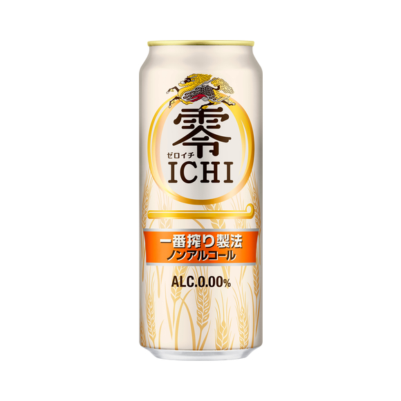 【해외】 기린 이치방시보리 제로이치 500ml×24개입(무알콜)