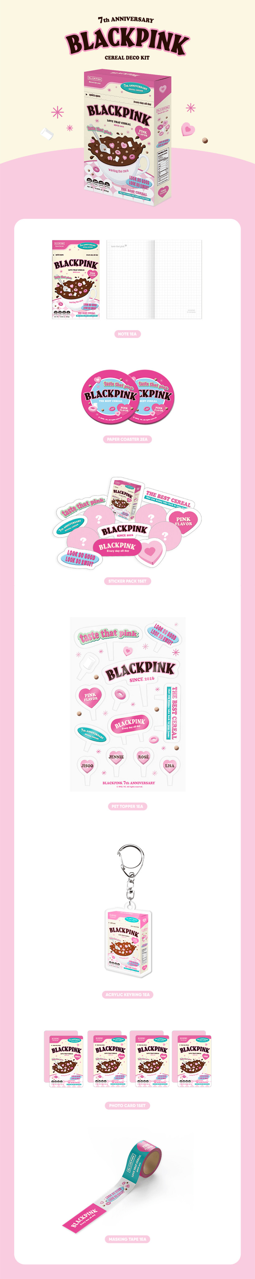 BLACKPINK Deco Kit — 2023 Debut Commemoration