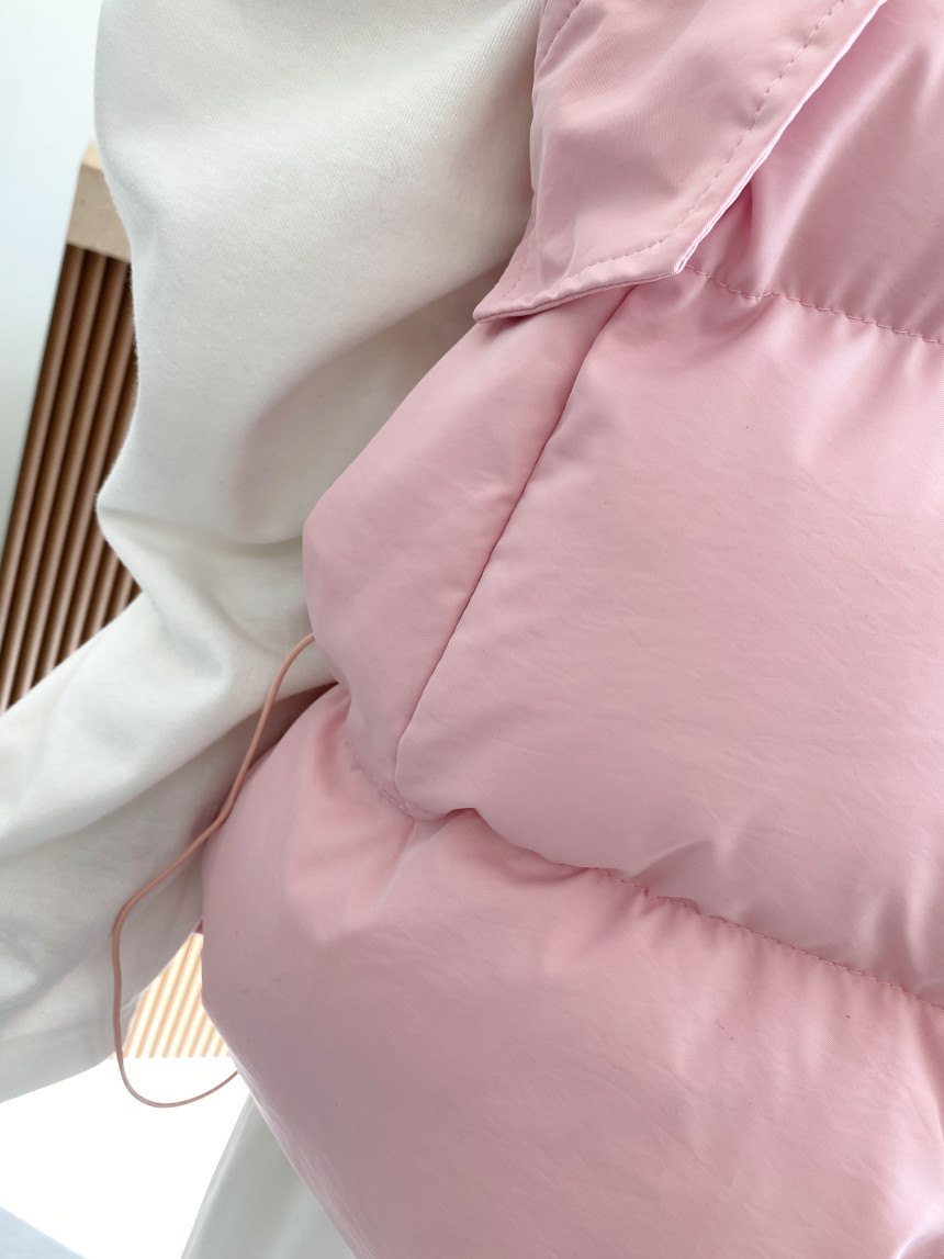 4color 팡파레 웰론 오버핏 여성 패딩조끼 상세 이미지 45