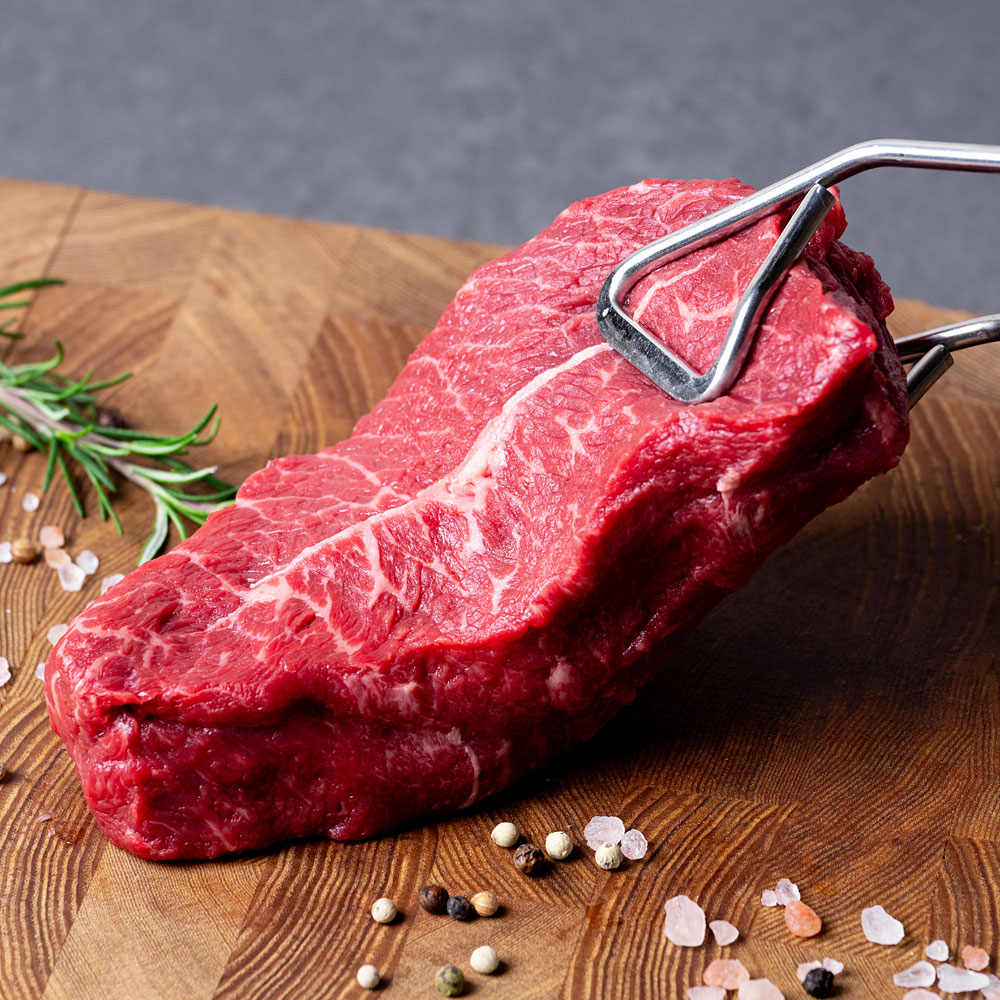 국내산 소고기 홈파티 부채살 스테이크 200g [캠핑음식 수비드 육우]