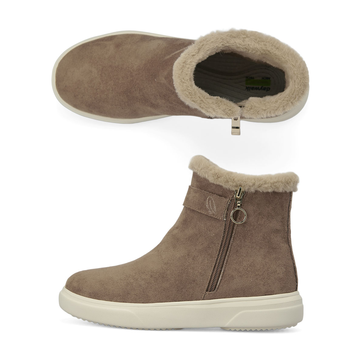 데이워크 발편한 아치깔창 여성 앵클부츠 네쥬 DW30030 - 상세 이미지 5