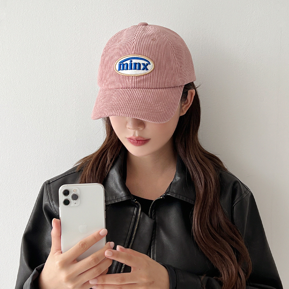 코듀로이 MINX 펠트 골덴 볼캡 - 상세 이미지 2