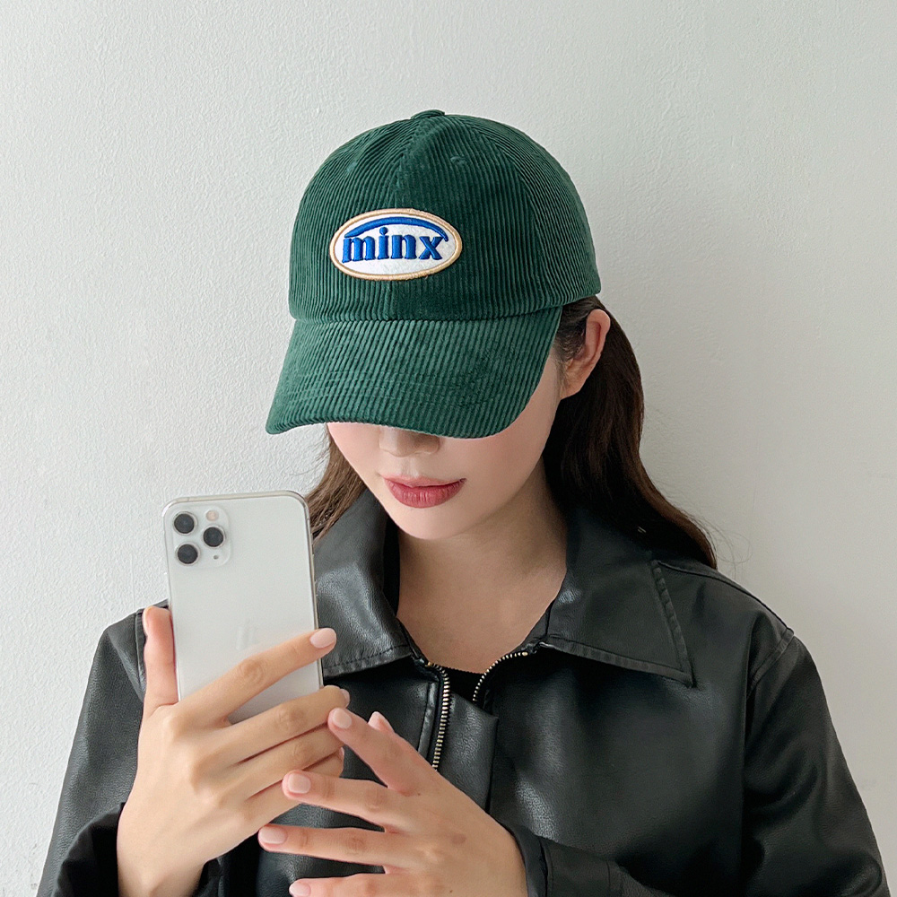 코듀로이 MINX 펠트 골덴 볼캡 이미지 8