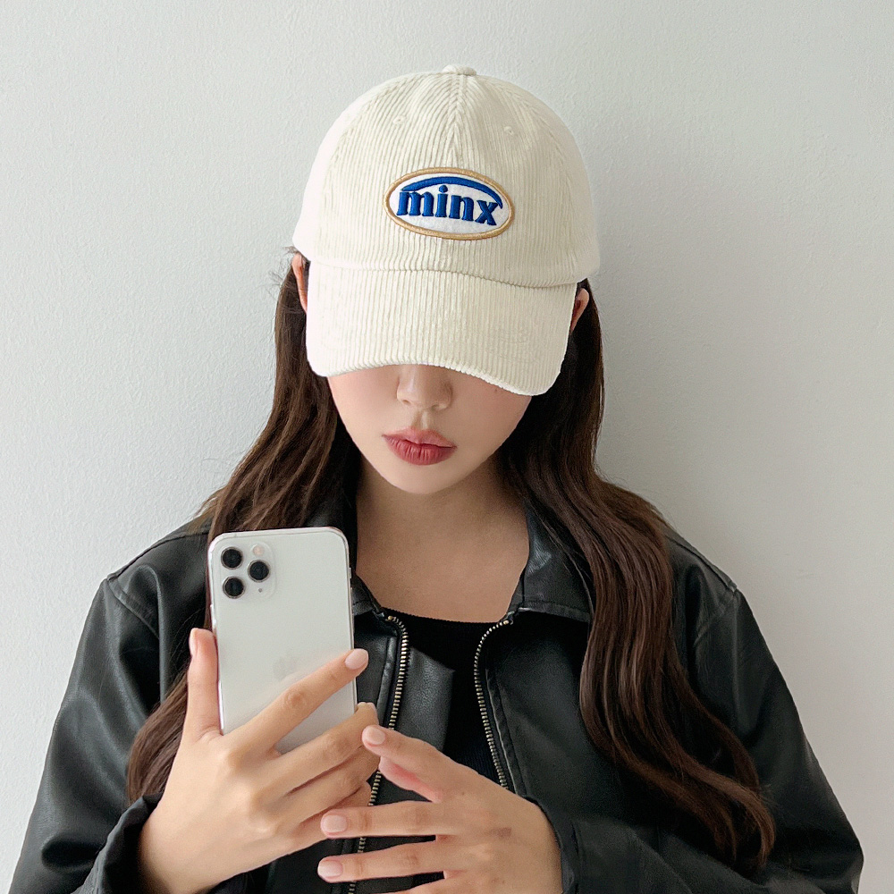 코듀로이 MINX 펠트 골덴 볼캡 - 상세 이미지 5