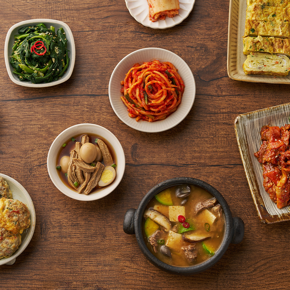 여누반찬공방 한상차림 가정식 집밥 일주일 구독 새벽배송 정기배달 정기배송 맛있는반찬가게