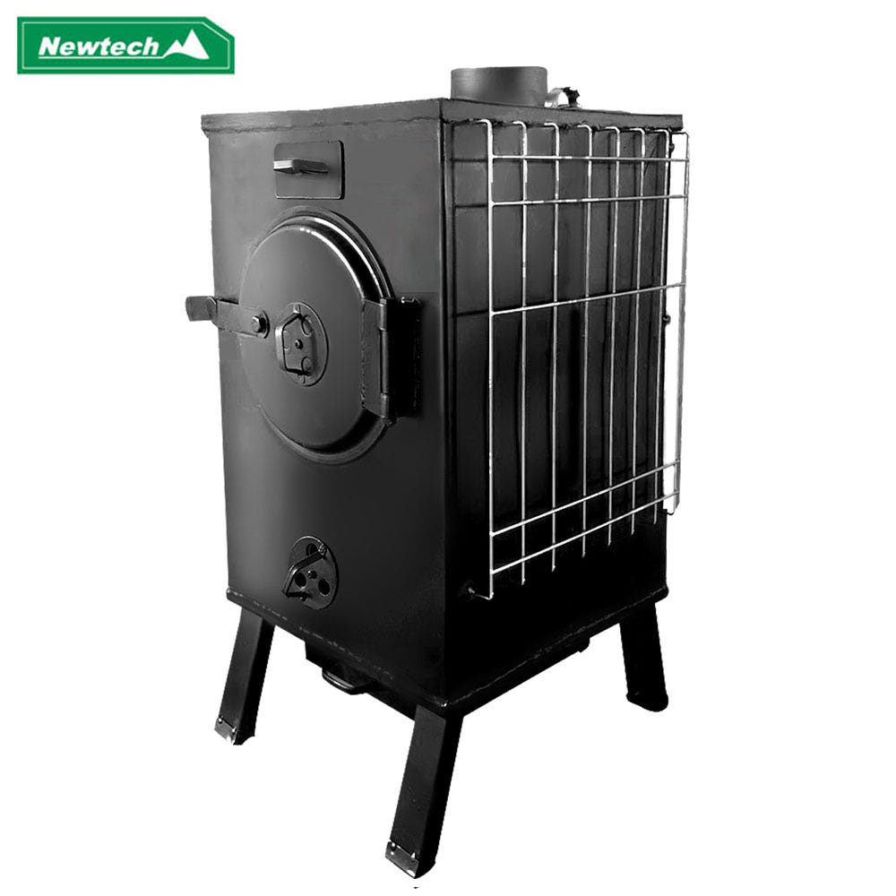 뉴테크캠쿡 H-25 난로 설치 및 사용 모습