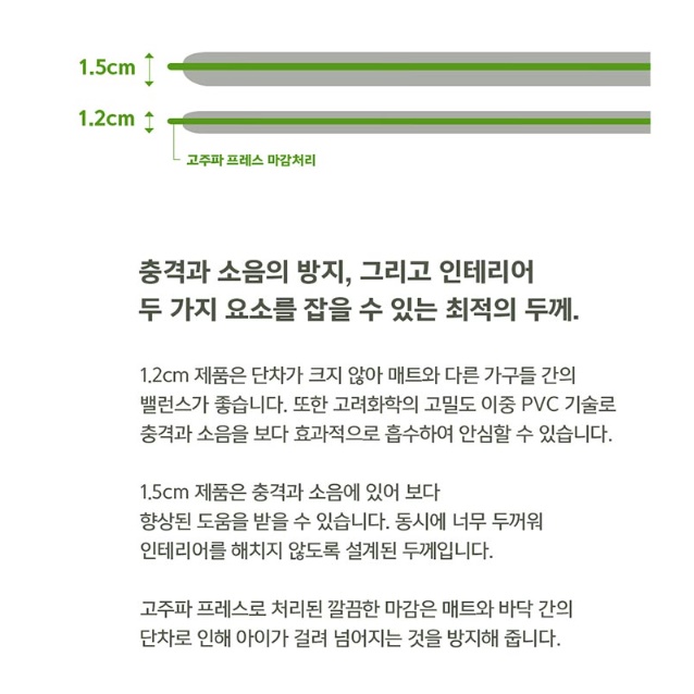 유아바닥매트 아이 방 매트 대형거실매트 아기 - 상세 이미지 4