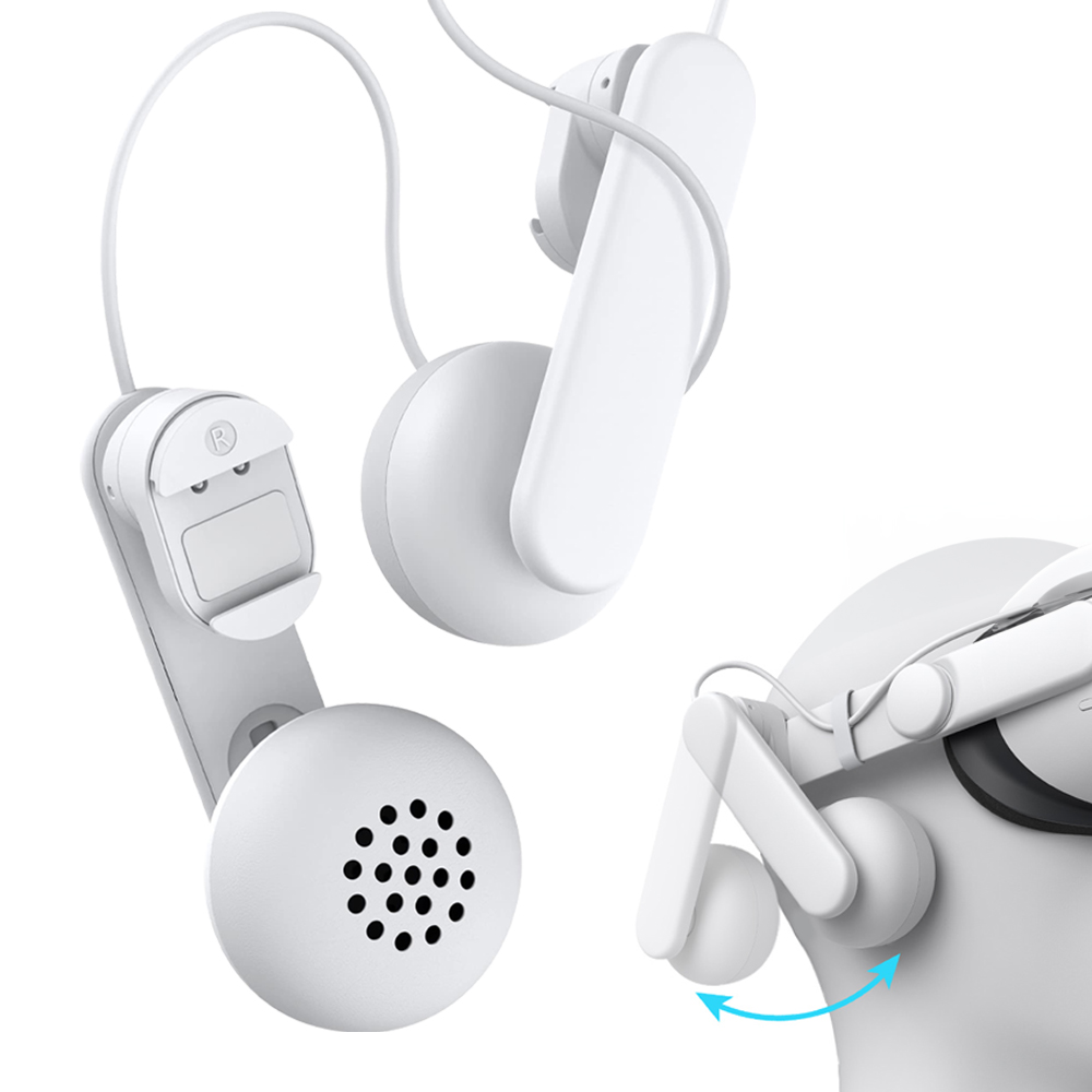 오큘러스퀘스트2 이어폰 KIWI 클립온 헤드폰 제품 이미지