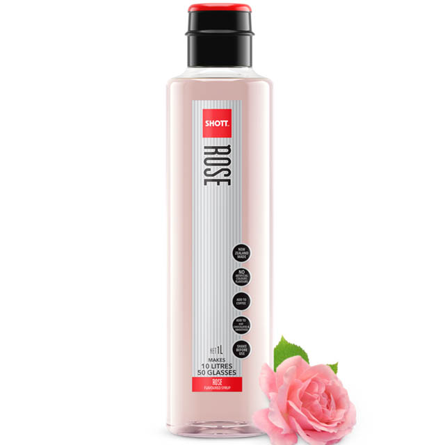 SHOTT 샷 로즈시럽 1000ml - 상품 이미지