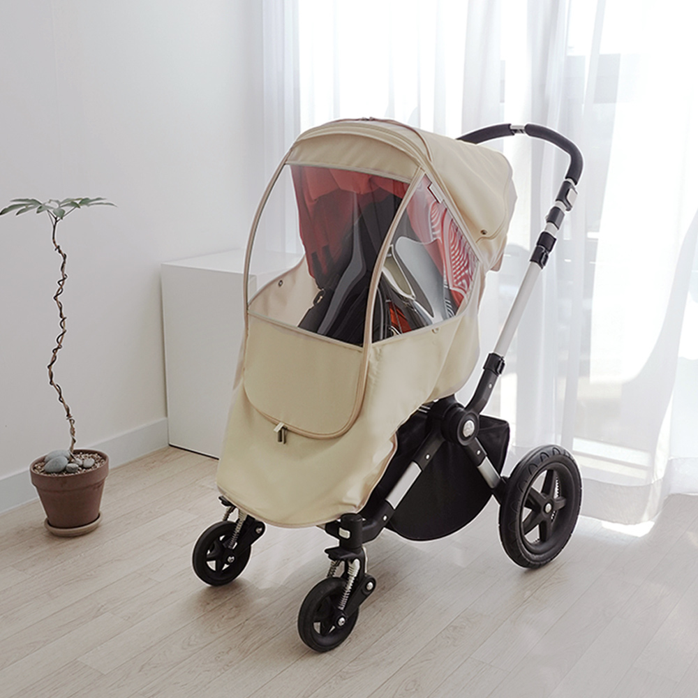 맘노코 프리미엄 유모차 방풍커버 방한 부가부 줄즈 트라이크 디럭스 절충형 휴대용 호환