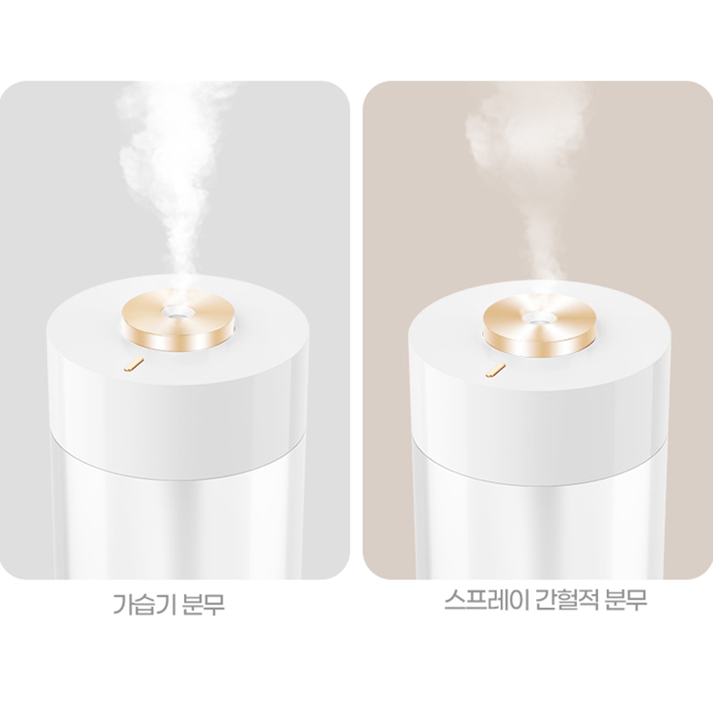 탁상용가습기 미니 무선 LED무드등 USB 휴대용 수유등 - 상세 이미지 2