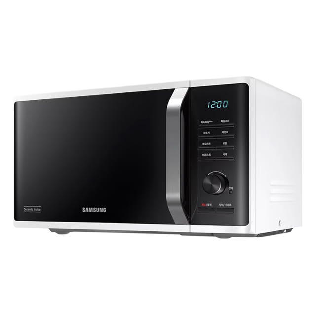 삼성 세라믹 전자레인지 23L MS23C3535AW 화이트 (소상공인제품) — 마무리
