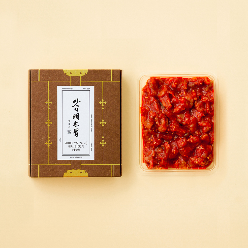 맛의명태자 창난젓갈 200g (저염 원물가득 젓갈) - 상품 이미지