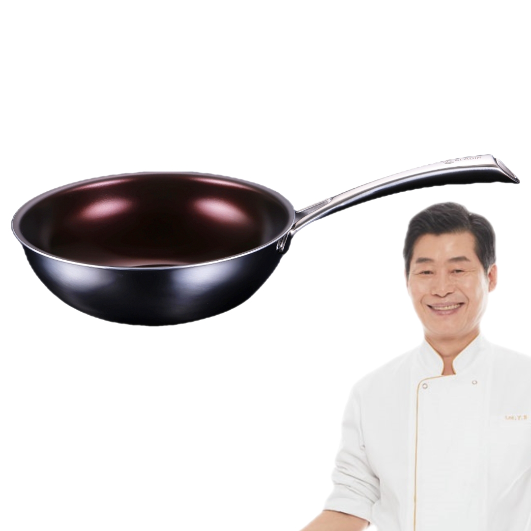 이연복 궁중팬 클래딘 글라트 22 웍 스텐 후라이팬 코팅 홈쇼핑 세트 단품 - 메인 이미지