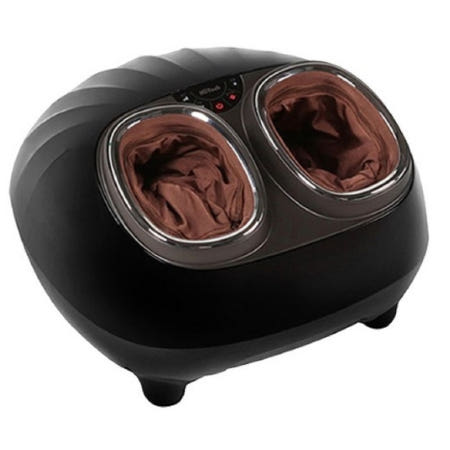 휴테크 3단계 강도조절 3가지 자동프로그램  3D 입체 공기압 발 마사지기 안마기_블랙